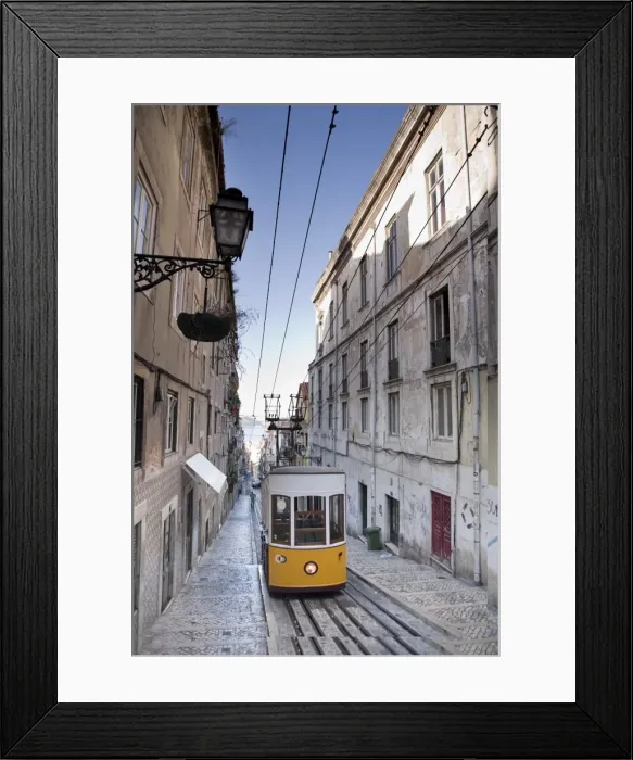 Framed Print : Elevador da Bica Framed Print : Elevador da Bica