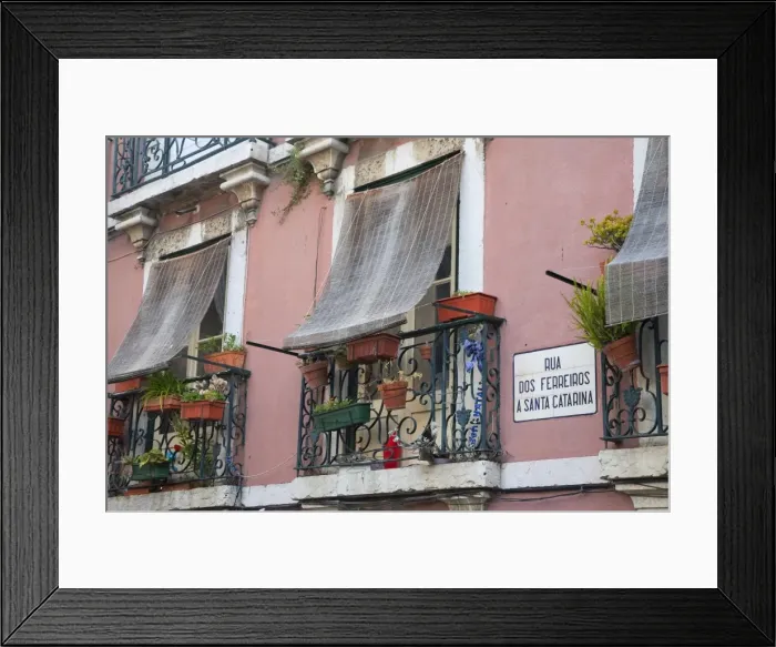 Framed Print : Bairro Alto District Framed Print : Bairro Alto District