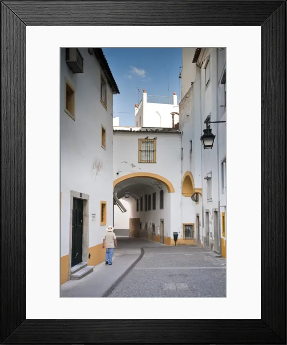 Framed Print : Old Town of Evora (UNESCO World Heritage) Framed Print : Old Town of Evora (UNESCO World Heritage)