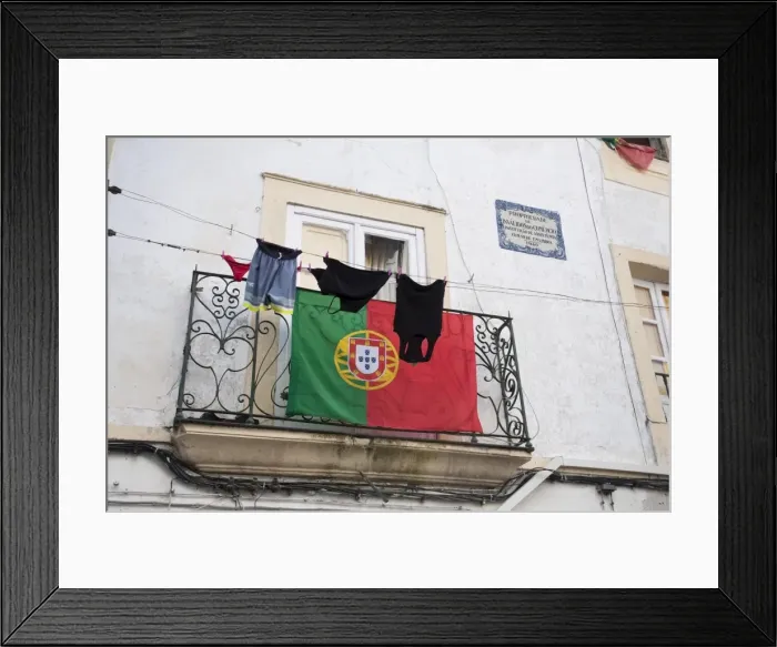 Framed Print : Balcony, Evora Framed Print : Balcony, Evora