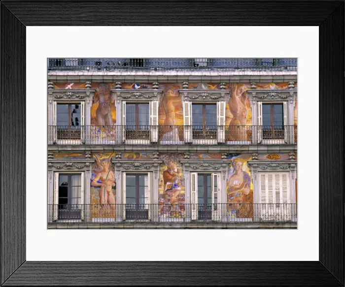 Framed Print : Plaza Mayor Framed Print : Plaza Mayor