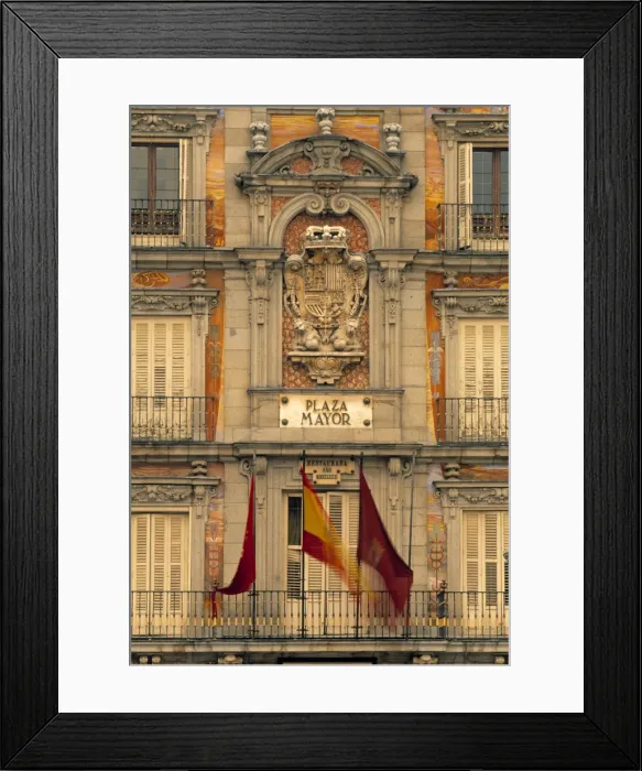 Framed Print : Plaza Mayor Framed Print : Plaza Mayor