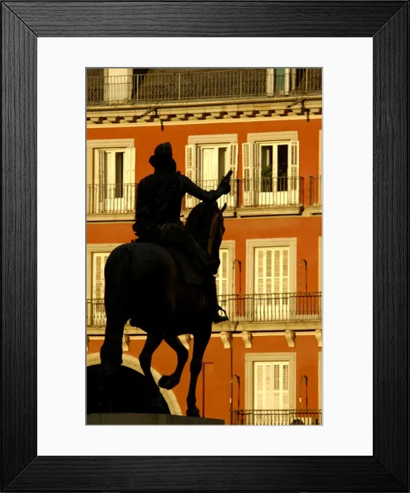 Framed Print : Plaza Mayor, Madrid, Spain