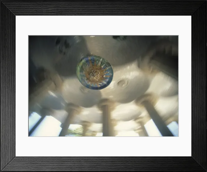 Framed Print : Park Guell Framed Print : Park Guell