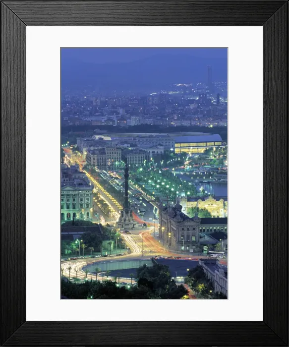 Framed Print : Port Vell, Barcelona