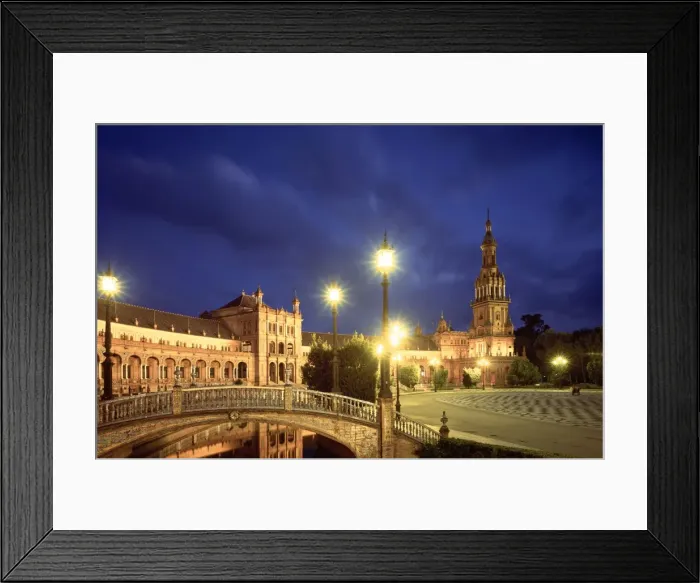 Framed Print : Plaza Espana