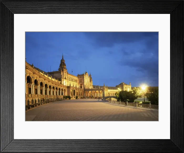 Framed Print : Plaza Espana Framed Print : Plaza Espana