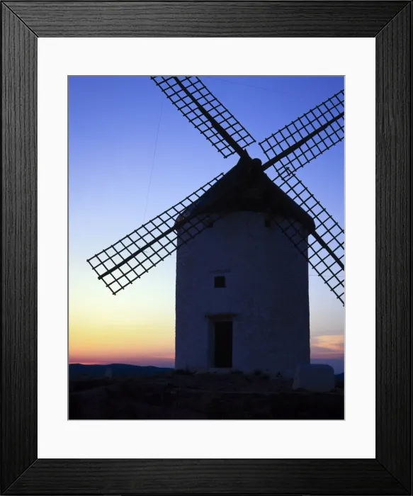 Framed Print : Windmill, Consuegra Framed Print : Windmill, Consuegra