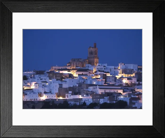 Framed Print : Arcos de La Frontera, Cadiz Province, Andalucia, Spain Framed Print : Arcos de La Frontera, Cadiz Province, Andalucia, Spain