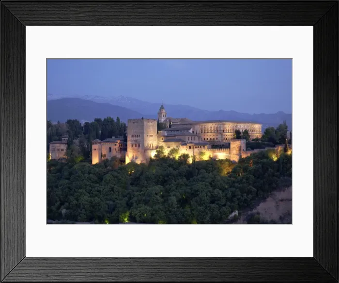 Framed Print : Alhambra Palace, Granada, Granada Province, Andalucia, Spain Framed Print : Alhambra Palace, Granada, Granada Province, Andalucia, Spain