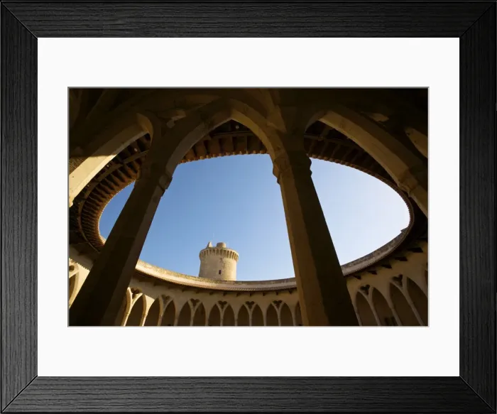 Framed Print : Castell de Bellver