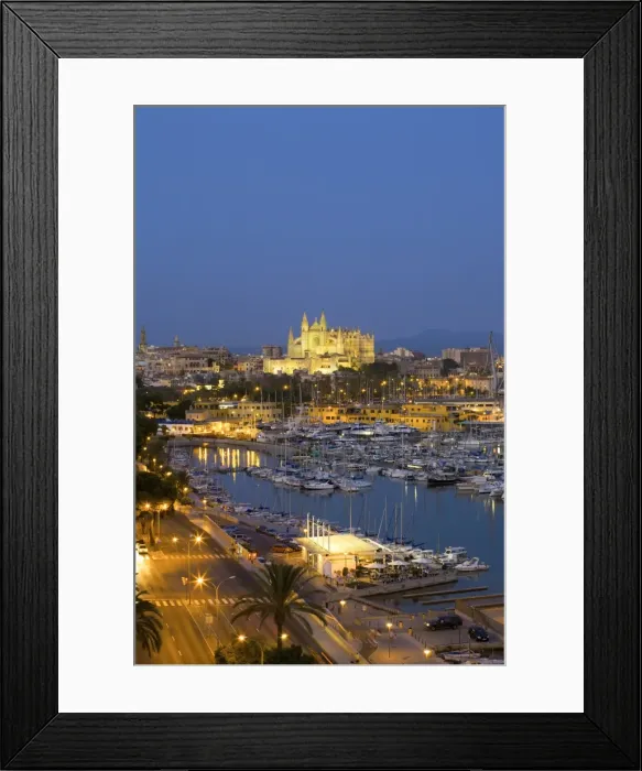 Framed Print : Cathedral, Palma Framed Print : Cathedral, Palma
