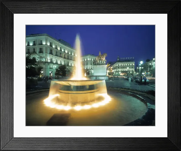 Framed Print : Puerta del Sol Framed Print : Puerta del Sol
