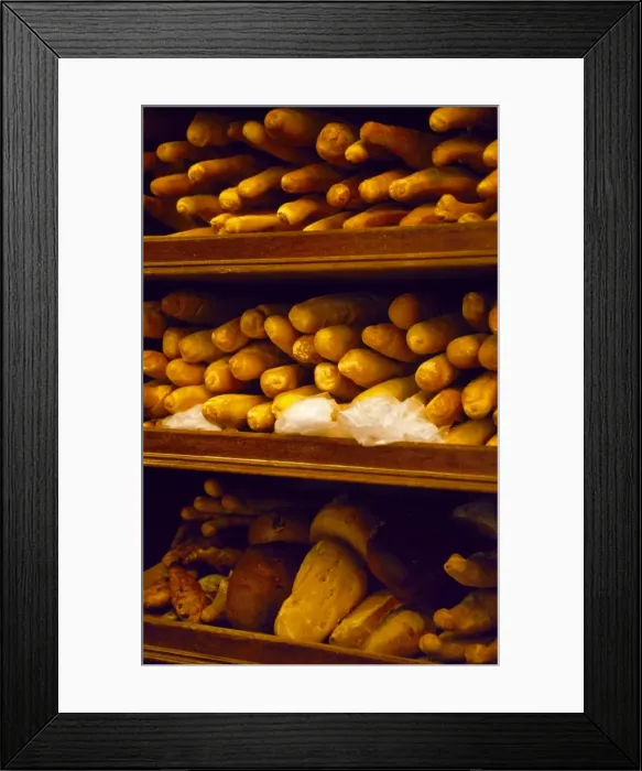 Framed Print : Freshly baked loaves of bread Framed Print : Freshly baked loaves of bread