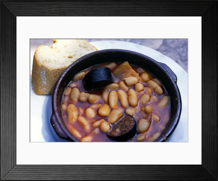 Framed Print : Fabada Asturiana