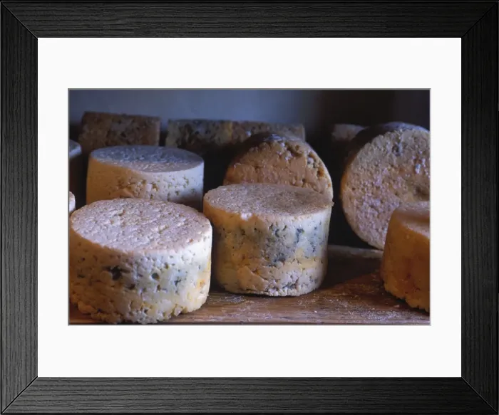 Framed Print : Cabrales cheese is a regional speciality of Asturias Framed Print : Cabrales cheese is a regional speciality of Asturias