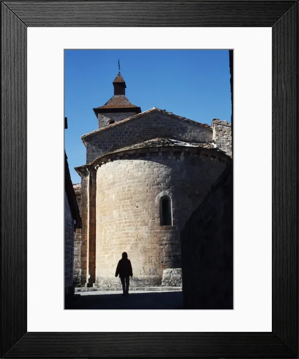 Framed Print : Bielsa Church Framed Print : Bielsa Church