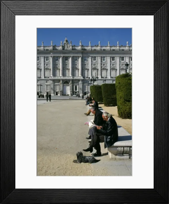Framed Print : Plaza de Oriente and Royal Palace, Madrid Framed Print : Plaza de Oriente and Royal Palace, Madrid