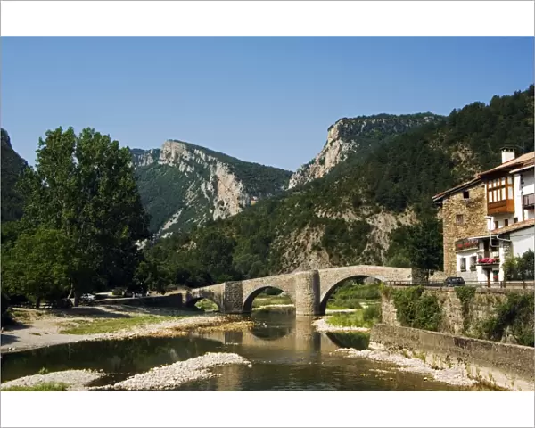 Roman Bridge over the River Esca