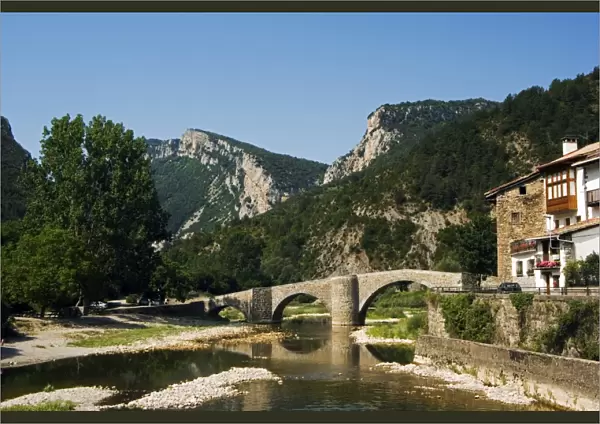 Roman Bridge over the River Esca