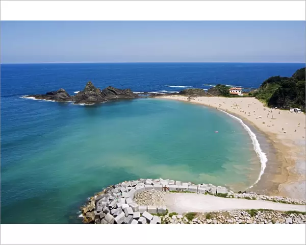 Spain Basque Country Ondarroa Beach