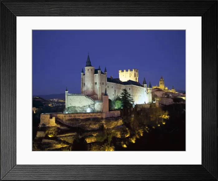 Framed Print : Alcazar / Night View Framed Print : Alcazar / Night View