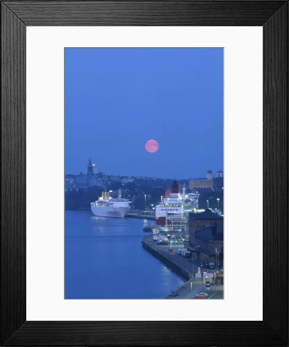 Framed Print : Ferry Port Framed Print : Ferry Port
