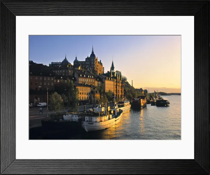 Framed Print : Soder Malarstrand Framed Print : Soder Malarstrand