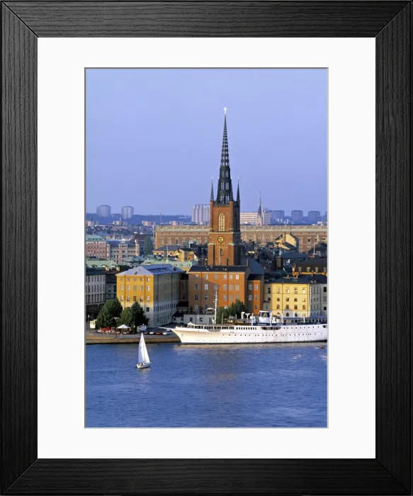Framed Print : Riddarholmen & Gamla Stan Framed Print : Riddarholmen & Gamla Stan
