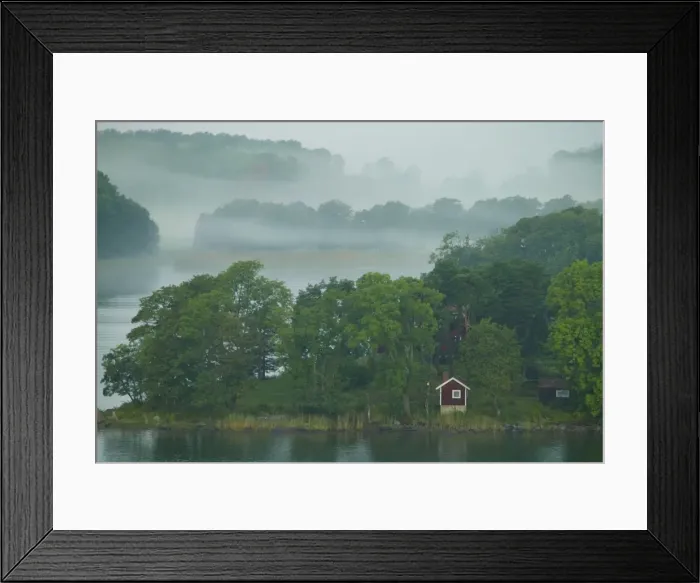 Framed Print : Islands off Stockholm, Sweden Framed Print : Islands off Stockholm, Sweden
