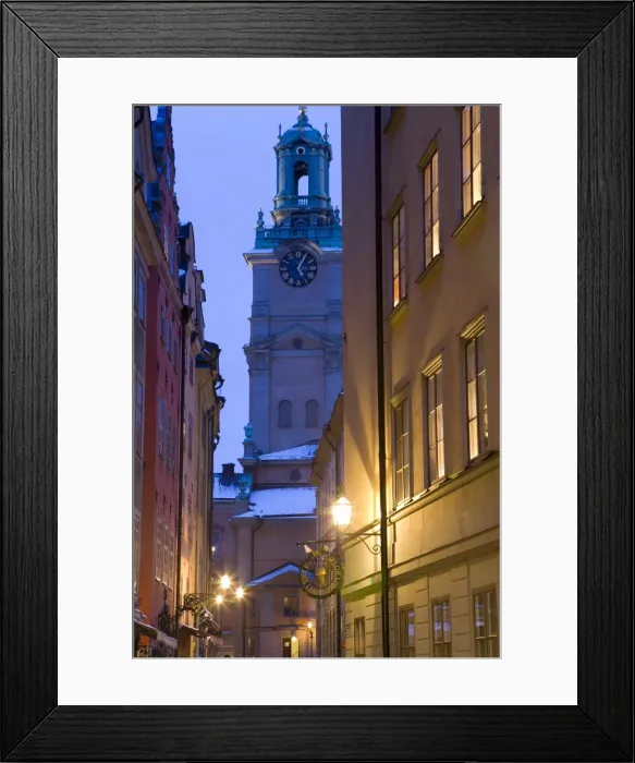 Framed Print : Storkyrkoboden Church Framed Print : Storkyrkoboden Church