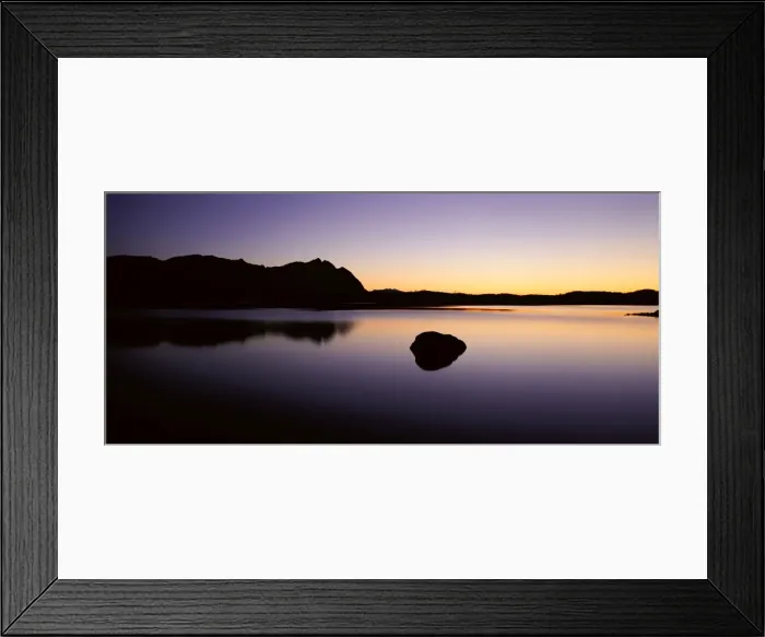 Framed Print : Lake at dusk Framed Print : Lake at dusk