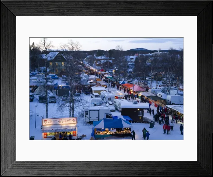 Framed Print : Winter fair Framed Print : Winter fair