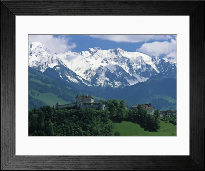 Framed Print : Gruyeres, Canton Fribourg Framed Print : Gruyeres, Canton Fribourg