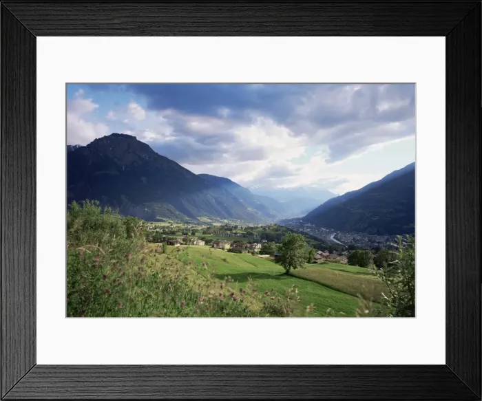 Framed Print : Brig, Valais Framed Print : Brig, Valais