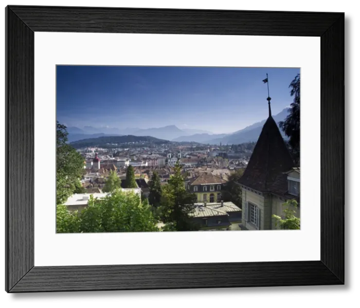 Framed Print : Skyline, Luzern (Lucerne) Framed Print : Skyline, Luzern (Lucerne)
