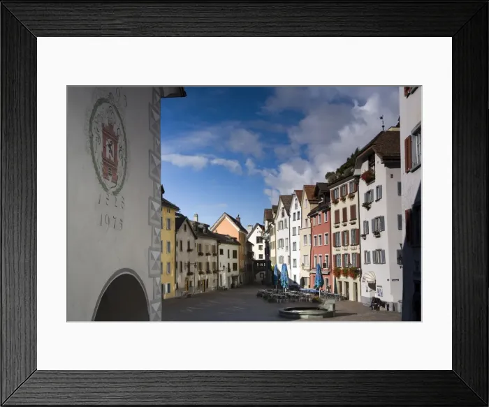 Framed Print : Old town, Chur Framed Print : Old town, Chur