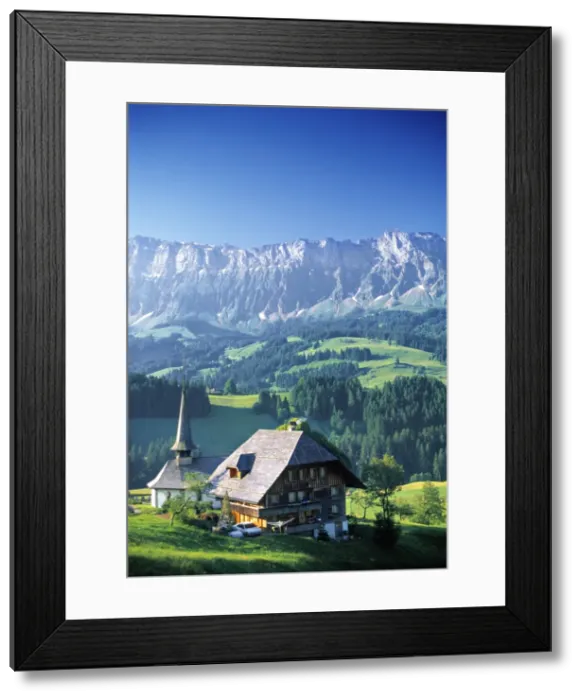 Framed Print : Emmental Valley Framed Print : Emmental Valley