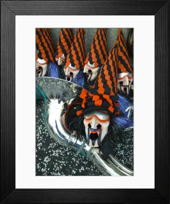 Framed Print : Fasnacht Carnival Framed Print : Fasnacht Carnival