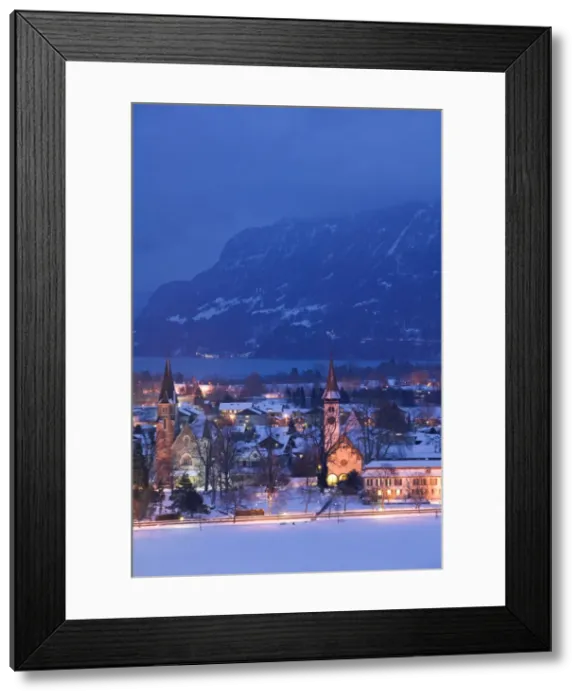 Framed Print : Interlaken Framed Print : Interlaken