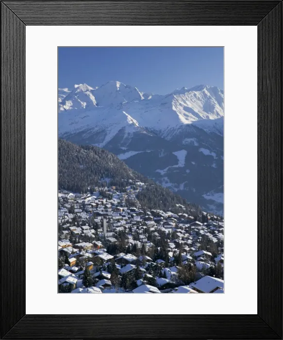 Framed Print : Verbier, Valais Framed Print : Verbier, Valais