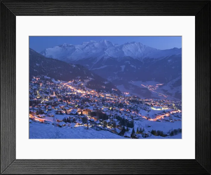Framed Print : Verbier, Valais Framed Print : Verbier, Valais