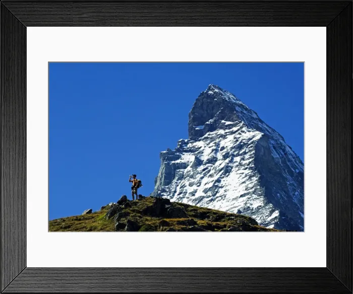 Framed Print : The Matterhorn (4477m) Framed Print : The Matterhorn (4477m)