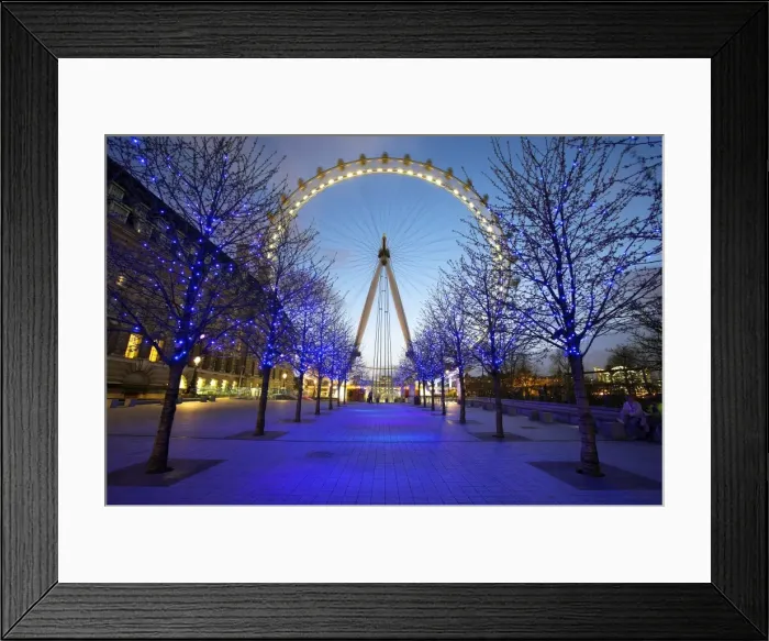 Framed Print : The British Airways London Eye