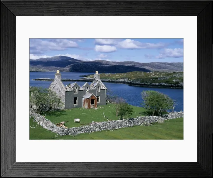 Framed Print : Derelict croft Framed Print : Derelict croft