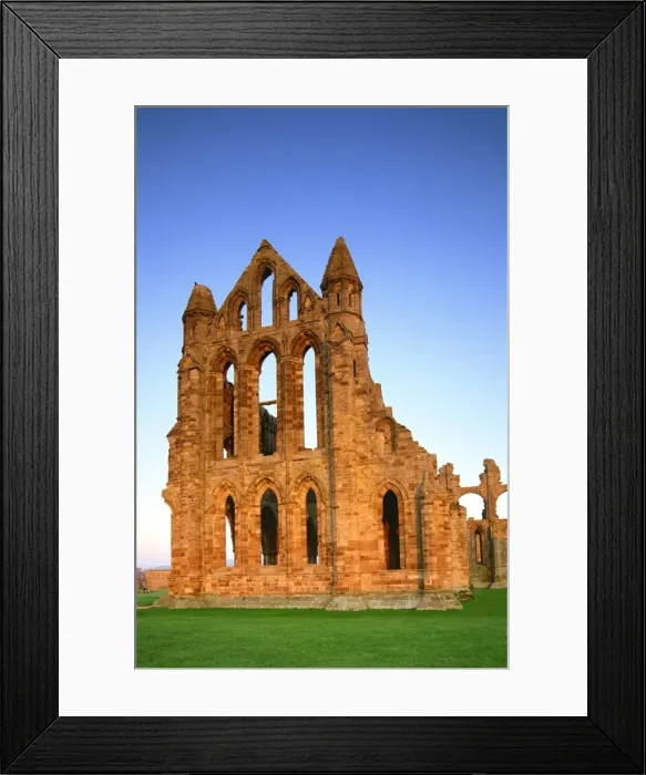 Framed Print : July 2008. England, North Yorkshire, Whitby, Whitby Abbey Framed Print : July 2008. England, North Yorkshire, Whitby, Whitby Abbey