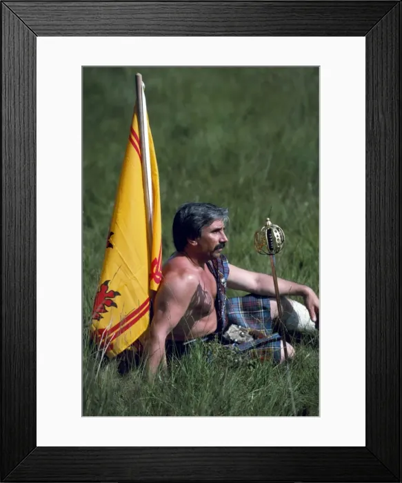 Framed Print : A member of the White Cockade Society Framed Print : A member of the White Cockade Society