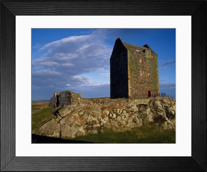Framed Print : Smailholm Tower Framed Print : Smailholm Tower