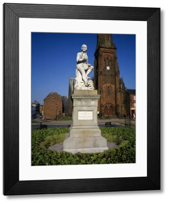 Framed Print : Burns Statue, Dumfries Framed Print : Burns Statue, Dumfries