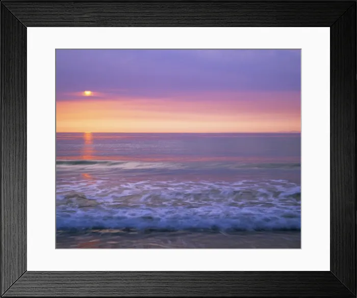Framed Print : Sunrise at Traigh Mhor Framed Print : Sunrise at Traigh Mhor